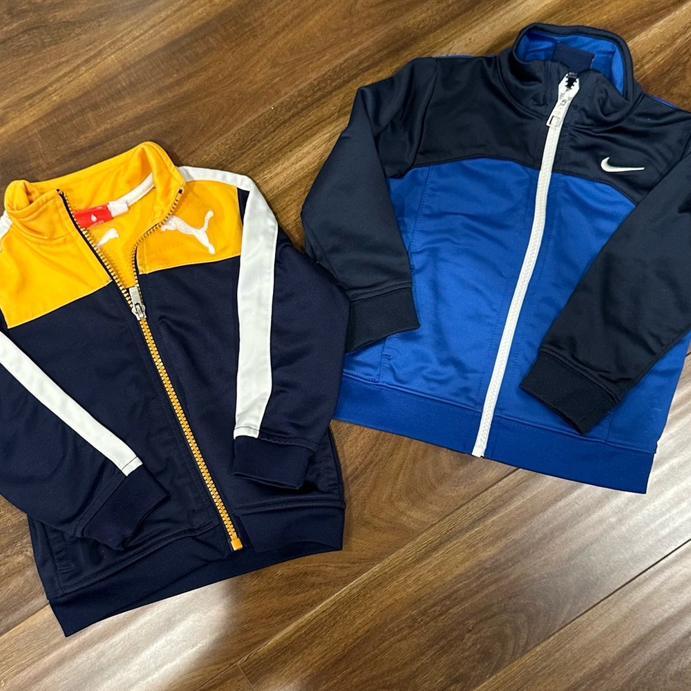 Nike & Puma Kids Jackets - Bundle Size 18 Mon